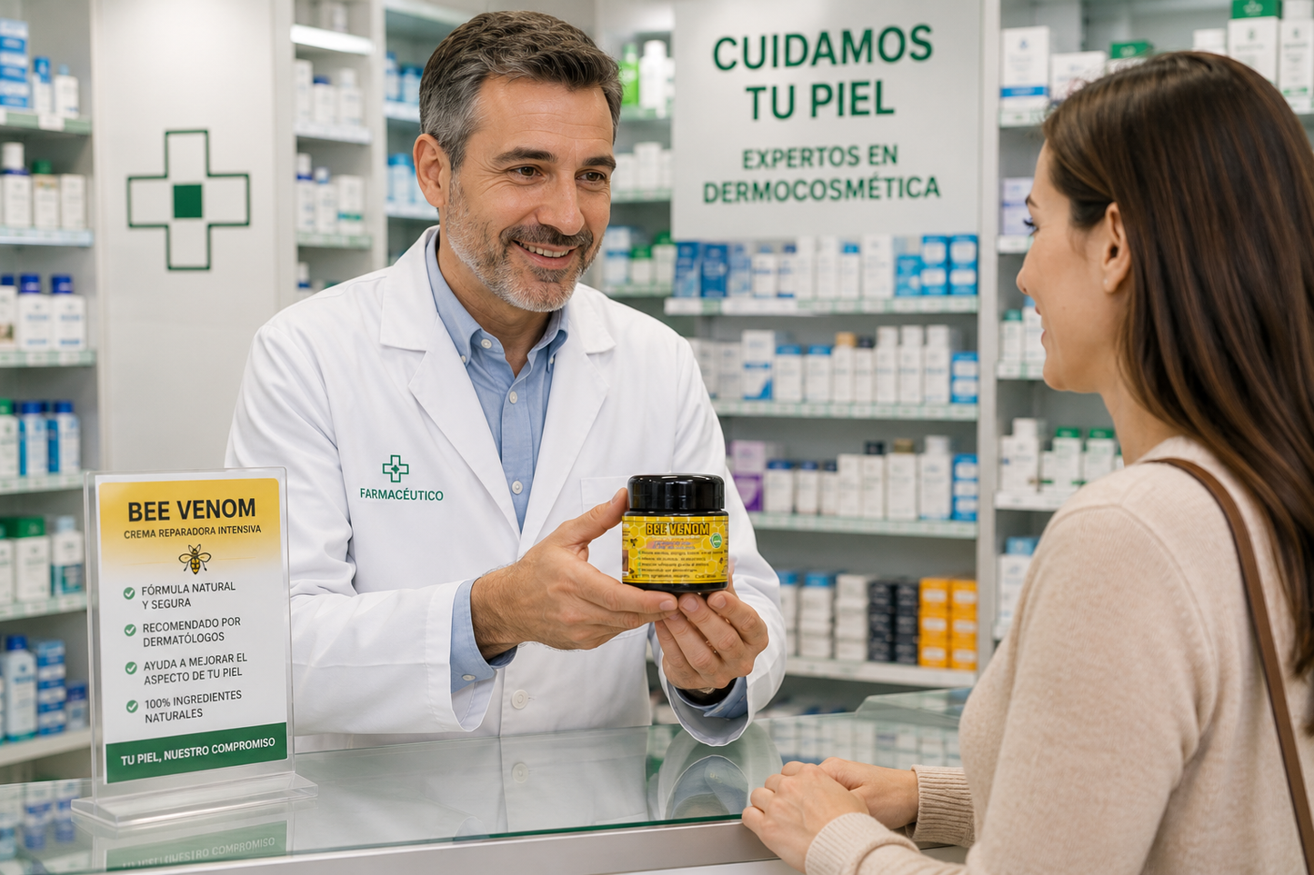 DESCUBRE LA EXCLUSIVA CREMA DE VENENO DE AVISPAS UNA EXPERIENCIA DE CUIDADO PREMIUM PARA UNA PIEL CON UN ASPECTO MÁS SANO Y RENOVADO.